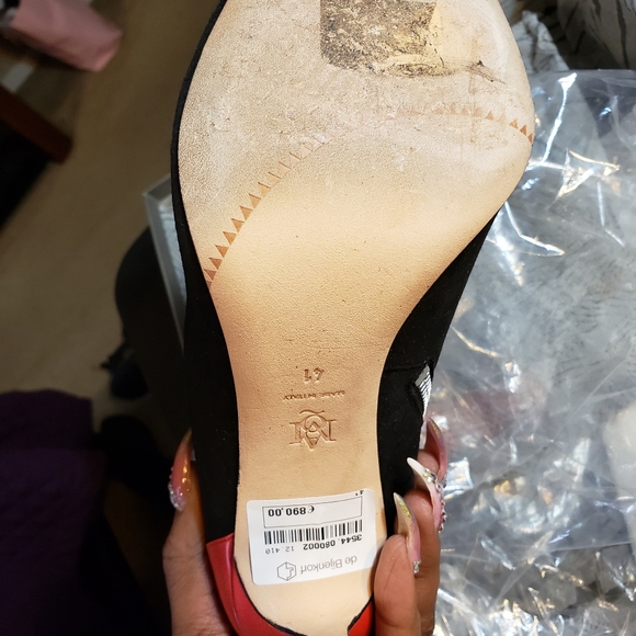 Black and Red Bootie - Picture 8 of 16